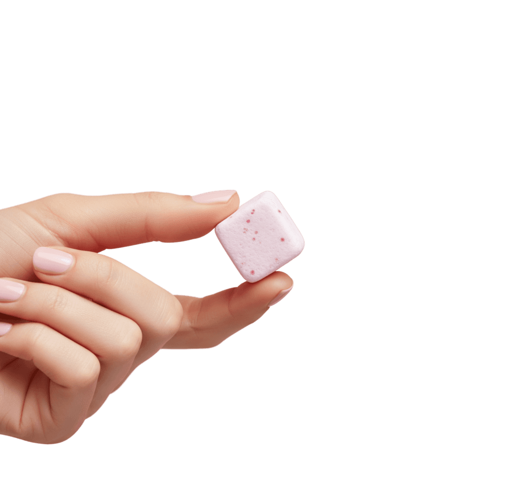 Hand holding Sips product